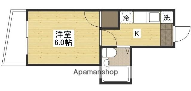 SHOEI BUILDING NO11(1K/3階)の間取り写真