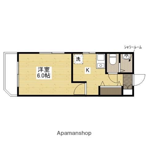 章栄NO10(1K/2階)の間取り写真