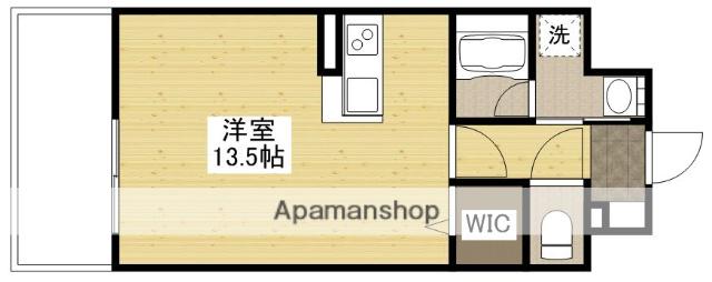 サムティレジデンス平和大通(ワンルーム/5階)の間取り写真