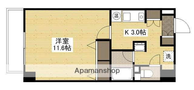メゾン富士見町(1K/11階)の間取り写真