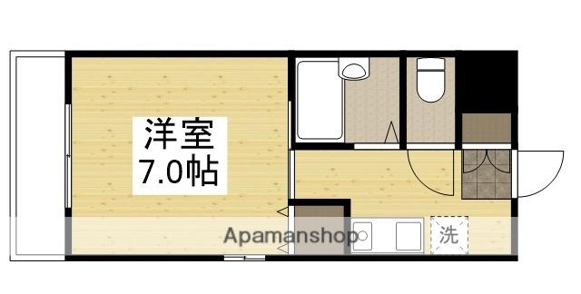 コンフォーレひかり(1K/5階)の間取り写真