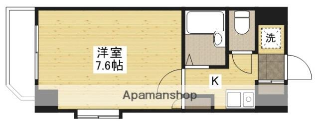 ルート大宮(1K/3階)の間取り写真