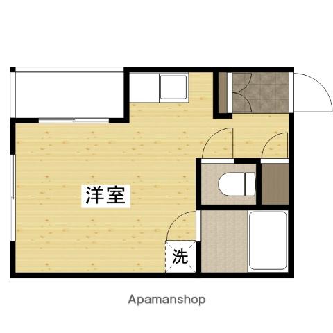 住吉町ビル911(ワンルーム/5階)の間取り写真