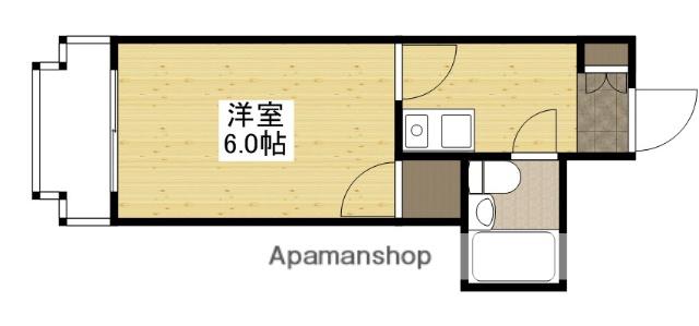 ロイヤルメゾン古江(1K/2階)の間取り写真