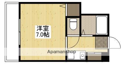 アスティーニ海田南(ワンルーム/3階)の間取り写真