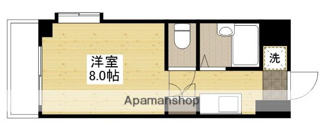 アヴニール古市橋(ワンルーム/3階)の間取り写真