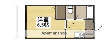 エステートベネフィットK&R(1K/2階)の間取り写真