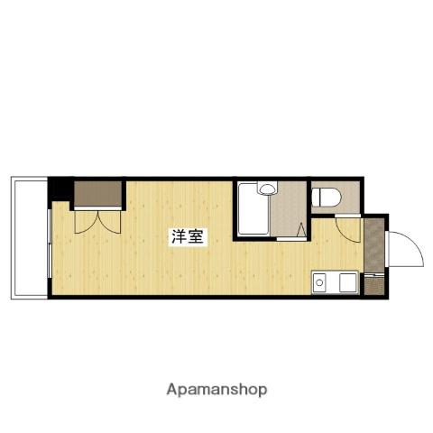 サンコート大手町(ワンルーム/6階)の間取り写真