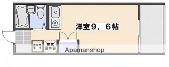 ロイヤル隅の浜壱番館(ワンルーム/5階)の間取り写真