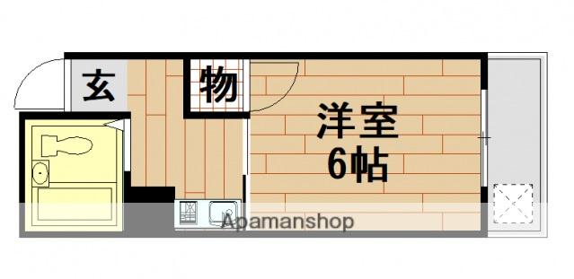 近藤ビル(1K/3階)の間取り写真