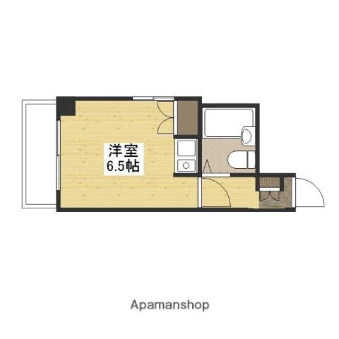 アメニティ吉島通(ワンルーム/3階)の間取り写真