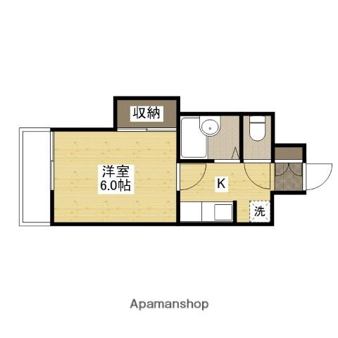 ハイネ光南(1K/3階)の間取り写真