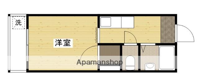 RESTA KAITA(ワンルーム/1階)の間取り写真