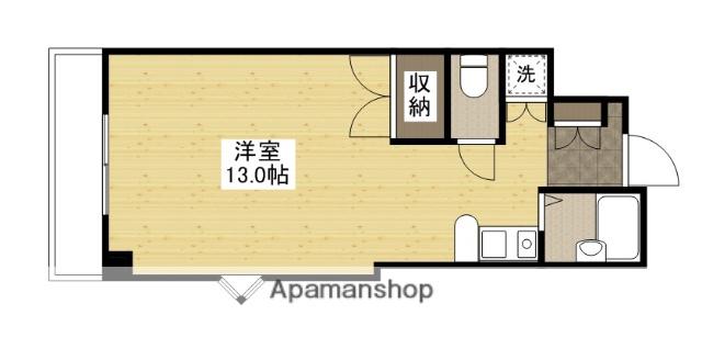 MGビル(ワンルーム/4階)の間取り写真