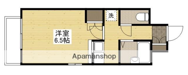 エステートベネフィット5フルタ(1K/5階)の間取り写真