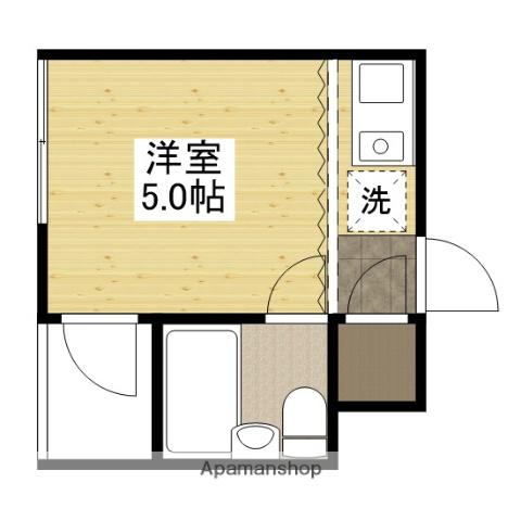 リブレ榎町(ワンルーム/5階)の間取り写真