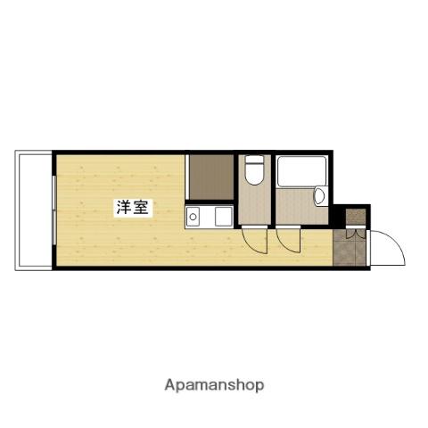 メゾン・ド・セレヴィア(ワンルーム/7階)の間取り写真