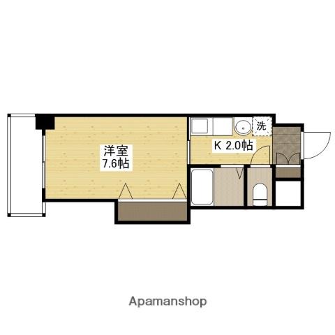 関本大町ビル(1K/5階)の間取り写真
