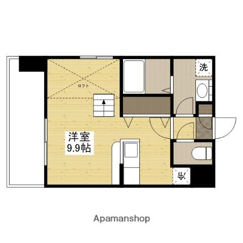 GRANXIA井口(ワンルーム/10階)の間取り写真