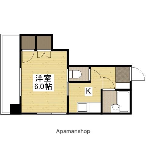 石井ビル(1K/4階)の間取り写真