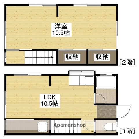 サンシャイン深川Ａ棟(1LDK)の間取り写真
