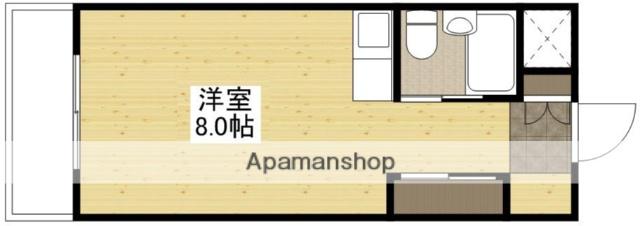 メルクマール宇品(ワンルーム/1階)の間取り写真