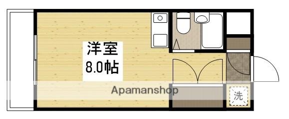 メルクマール宇品(ワンルーム/3階)の間取り写真