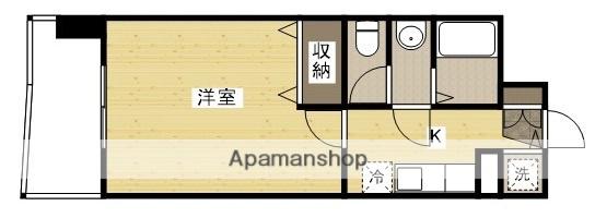 MARIONETTE XVI(1K/4階)の間取り写真
