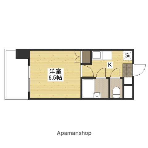 NEWS壱番館(1K/8階)の間取り写真