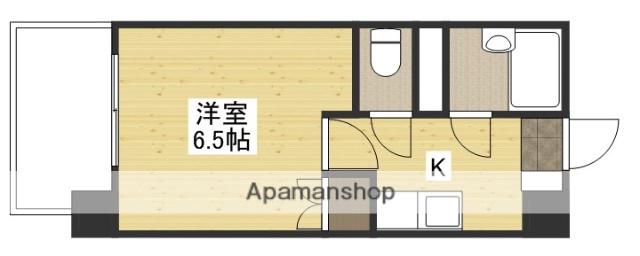 NEWS壱番館(1K/6階)の間取り写真
