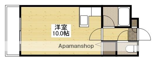 ピアーチェ新庄(ワンルーム/3階)の間取り写真