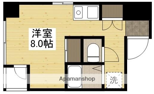 メゾン・ド・ソレイユ(ワンルーム/10階)の間取り写真