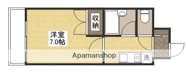 サンローレル串戸(1K/10階)の間取り写真