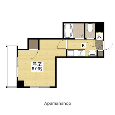 第21やたがいビル(1K/3階)の間取り写真