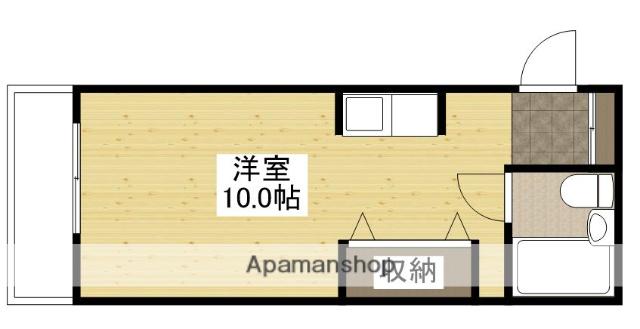 第1ナカムラビル(ワンルーム/3階)の間取り写真