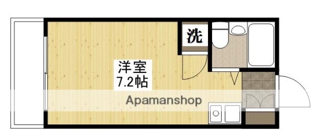 藤崎ビル2(ワンルーム/2階)の間取り写真