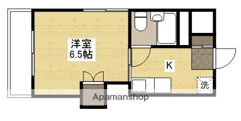 第3中川コーポラス(1K/3階)の間取り写真