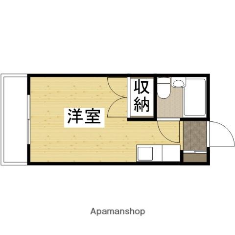 幹ビル(ワンルーム/3階)の間取り写真
