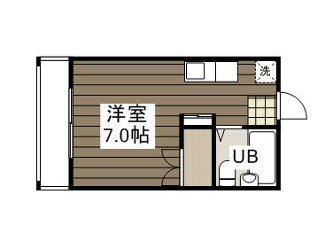 アンシャンテ住吉(ワンルーム/8階)の間取り写真