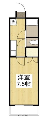 宮内ひまわりハイツ(1K/1階)の間取り写真