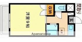 メゾン今井(1K/3階)の間取り写真