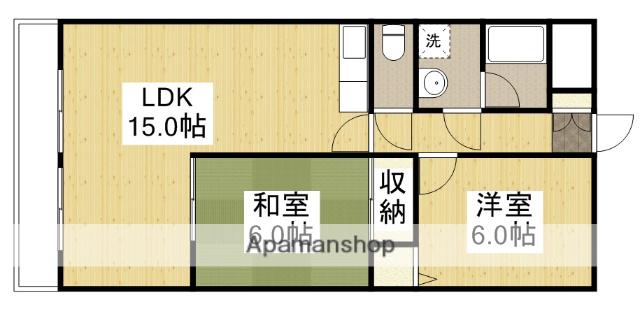 グランドメゾン千田(2LDK/1階)の間取り写真