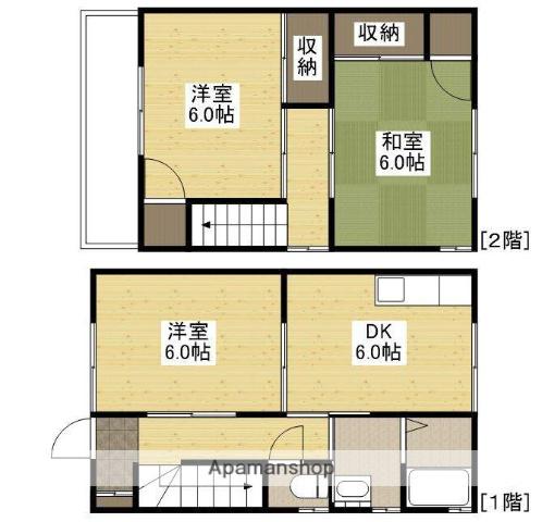 メゾンドフォレスト(3DK)の間取り写真