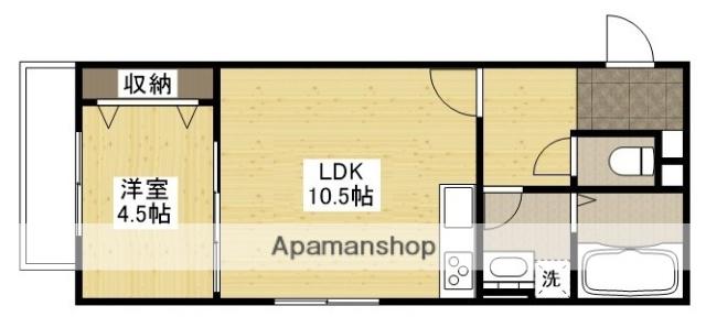 ARIVIO(1LDK/3階)の間取り写真