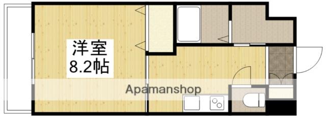 フルリール松浦Ⅱ(1K/1階)の間取り写真