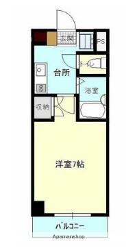 フルリール松浦(1K/5階)の間取り写真