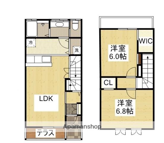 さくらフォレスト駅家(2LDK)の間取り写真