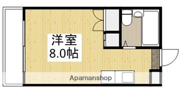 三原ルネッサンス(ワンルーム/3階)の間取り写真