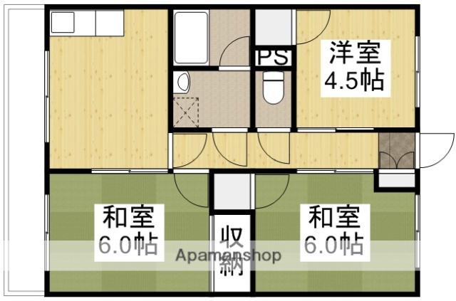 マンションONO(3DK/1階)の間取り写真