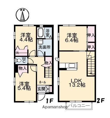 EL.DORADO (3LDK/1階)の間取り写真